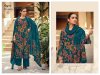 Indigo By Reyna Pure Corduroy Printed Handwork Dress Material